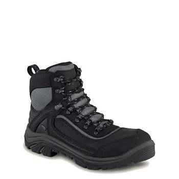 Red Wing Női Tradeswoman 6-inch Safety Toe Vízálló Bakancs Fekete